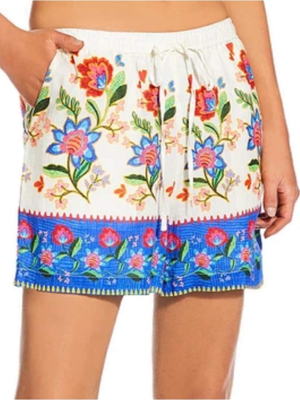 Johnny Was Roumba Easy Shorts NWT